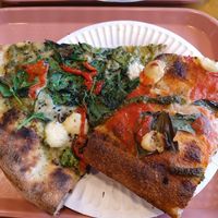 Pesto and Sicilian at Hot Tongue Pizza in Los Angeles
