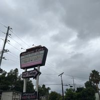 Signage  at Hot Tongue Pizza in Los Angeles