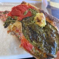   at Hot Tongue Pizza in Los Angeles