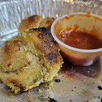 Vegan Garlic Knots at Hot Tongue Pizza in Los Angeles