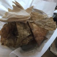 Pita chips   at Meddys - Greenwich Rd in Wichita