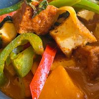 Vegan Red Curry at What De Health Thai in San Diego