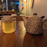 Genmaicha tea at Cofu in Vancouver