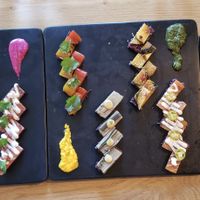 Our order for our family of three. Filled us all up!  at Cofu in Vancouver