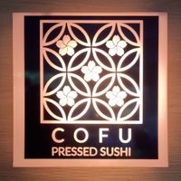 Their sign   at Cofu in Vancouver