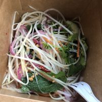 Nom du du- papaya salad   at Bánh Mì and Bottles in Philadelphia