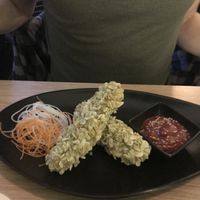Crispy silk Tofu   at Secret Garden in Munich