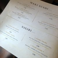 Sushi   at Secret Garden in Munich