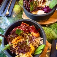 Those rings whatever they were made of were incredible! The combination of flavours was amazing! at Secret Garden in Munich