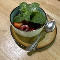 Crème brûlée (but was not traditional crème brûlée at all)  at Secret Garden in Munich