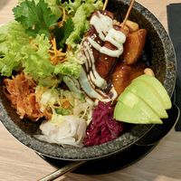 Tempeh at Secret Garden in Munich