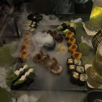 Mixed sushi platter to share for 2 people  at Secret Garden in Munich