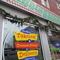 Frobt at Veggie Galaxy in Cambridge