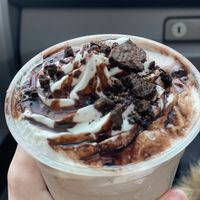 Oreo frappe at Veggie Galaxy in Cambridge