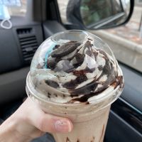 Oreo frappe at Veggie Galaxy in Cambridge