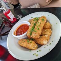 Mozzarella sticks at Veggie Galaxy in Cambridge