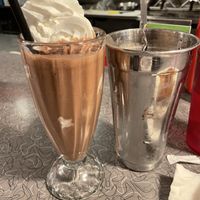 Chocolate Frappe  at Veggie Galaxy in Cambridge