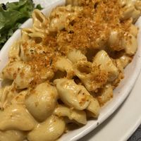 Baked Mac - so creamy!!!!! I’d ask for extra breadcrumbs next time.  at Veggie Galaxy in Cambridge