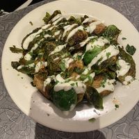 Brussel sprouts   at Veggie Galaxy in Cambridge