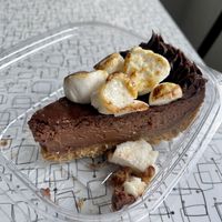 S’mores cheesecake   at Veggie Galaxy in Cambridge