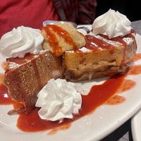 Stuffed French toast   at Veggie Galaxy in Cambridge