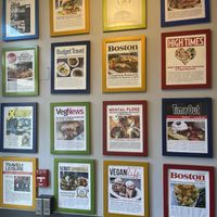   at Veggie Galaxy in Cambridge