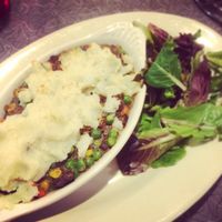 Shepherd's Pie (vegan) at Veggie Galaxy in Cambridge