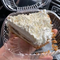 Banana cream pie #Veganuary at Veggie Galaxy in Cambridge