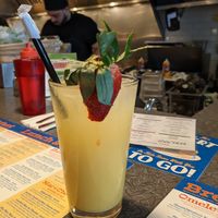 Big ass mimosa at Veggie Galaxy in Cambridge