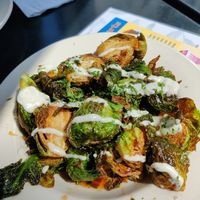 Brussel sprouts (highly recommend) at Veggie Galaxy in Cambridge