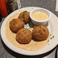 Vegan Mac and cheese balls at Veggie Galaxy in Cambridge