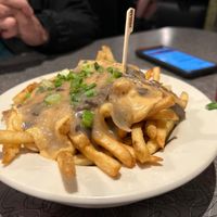 Poutine  at Veggie Galaxy in Cambridge