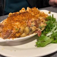 Loaded Mac & cheez at Veggie Galaxy in Cambridge