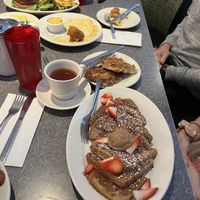 All vegan  at Veggie Galaxy in Cambridge