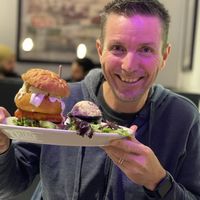   at Veggie Galaxy in Cambridge