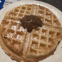 Traditional waffles  at Veggie Galaxy in Cambridge