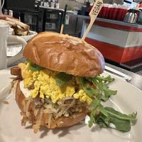 Great galaxy sandwich   at Veggie Galaxy in Cambridge