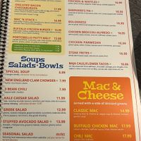 New menu (3)  at Veggie Galaxy in Cambridge