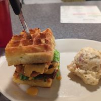 Mac 'n Stack, a.k.a. the least healthy thing you could possibly eat at Veggie Galaxy in Cambridge