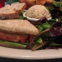 Bacon sandwich at Veggie Galaxy in Cambridge