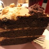 Chocolate Peanut Butter Cake at Veggie Galaxy in Cambridge