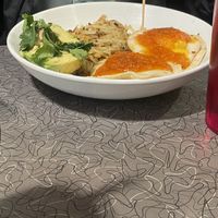 Huevos rancheross  at Veggie Galaxy in Cambridge
