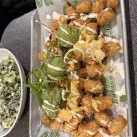 ToTs aS NaChOs  at Veggie Galaxy in Cambridge