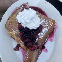 Stuffed French toast   at Veggie Galaxy in Cambridge