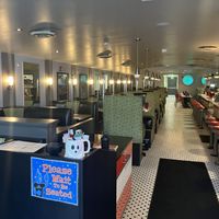 Inside   at Veggie Galaxy in Cambridge