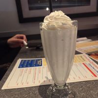 Vanilla milkshake! at Veggie Galaxy in Cambridge