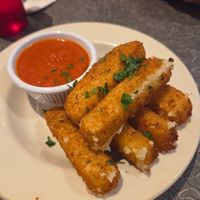 Mozzarella sticks! at Veggie Galaxy in Cambridge