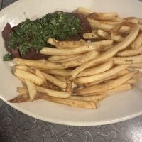 Steak Frites   at Veggie Galaxy in Cambridge