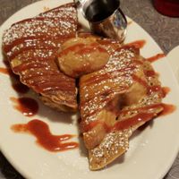Stuffed French toast at Veggie Galaxy in Cambridge
