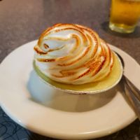 The lemon pie at Veggie Galaxy in Cambridge